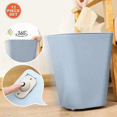 Ruote universali autoadesive a 360° (12 pz.) | STICKYWHEEL