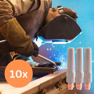 Ugello con rivestimento antiaderente per pistola di saldatura (10 pezzi) | VERLAMKO