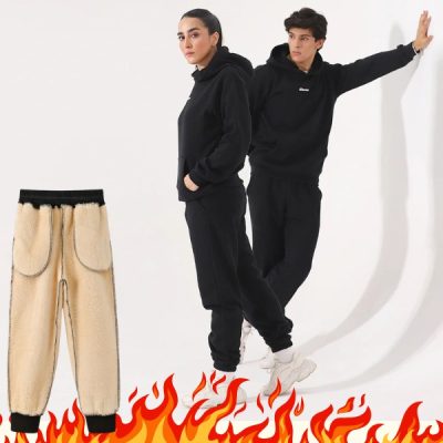 Pantaloni da ginnastica unisex foderati in pile | SNUGJOGGERS
