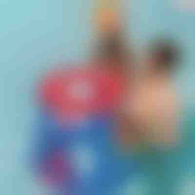 Canestro gonfiabile per piscina | DUNKSPLASH