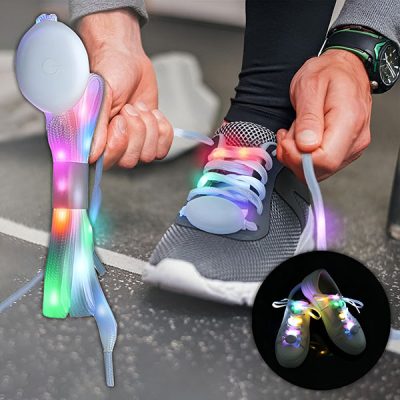 Lacci delle scarpe luminosi a LED | LUMOLOOPS