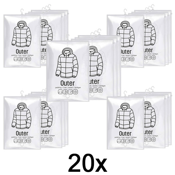 5x Sacchetti per la conservazione sottovuoto da appendere (4 pz.) | VACUHANG