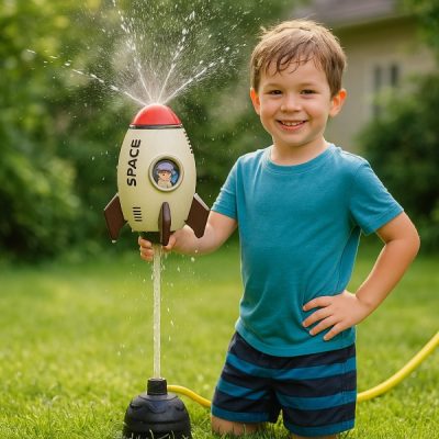 Lanciagetto a razzo che si alza e rinfresca | FUNLUNCHER