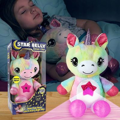 Unicorno di peluche con proiettore del cielo stellato | STARBEAR