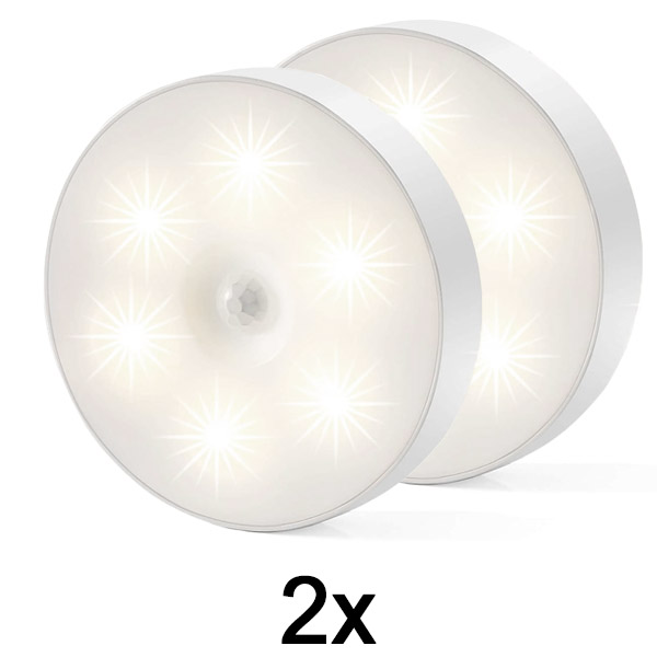 2x Lampada LED smart con sensore di movimento | LUMISIGN