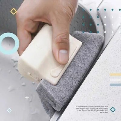 Spazzola portatile per scanalature di finestre (2 pz) | MAGIWIP