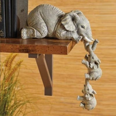 Adorabili statuine di famiglia di elefanti | ELEFIE
